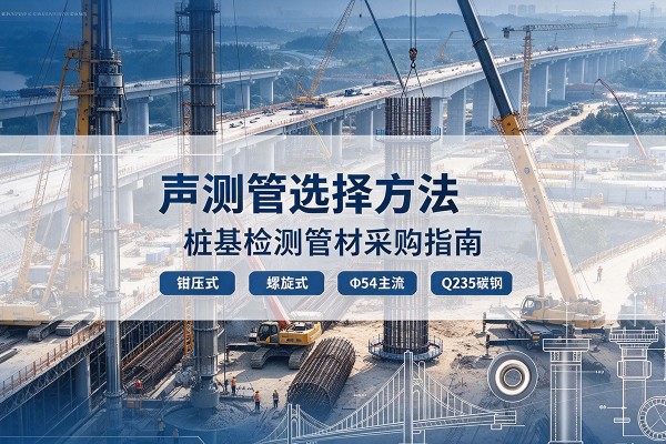 庆云声测管选型标准