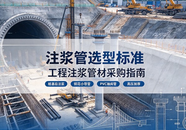 庆云注浆管选型标准